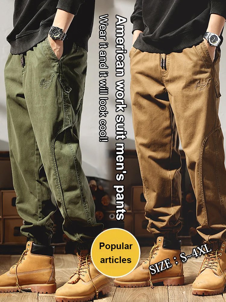 🔥【Promocja, wysyłka w 7 dni】【Kup 1, a 1 otrzymasz gratis】🔥【M-4XL】Amerykański kombinezon na jesień i zimę, odporny na zużycie ✅【40-100kg】