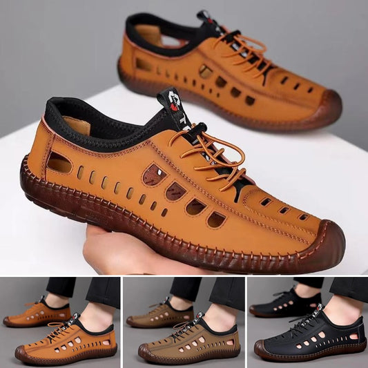 🏆️Produse foarte vândute🔥👟【39～44】Sandale pentru bărbați, la modă nouă, cu talpă moale, 2025, ușoare și anti-alunecare