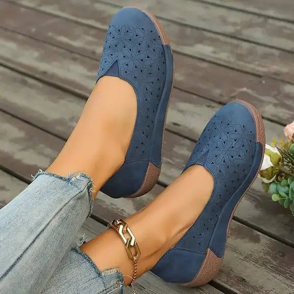 ✨【35-43】2026 Noua sandale Retro Hollow pentru femei cu talpă moale