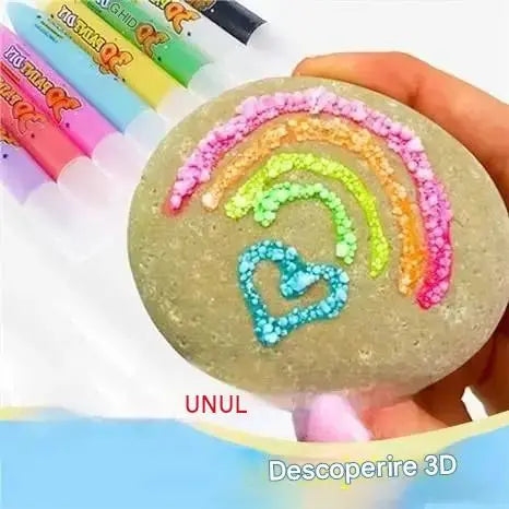 🎁【Cumpără 1, primești 1 GRATIS】Pix 3D pentru copii: desen cu bule în stil popcorn (DIY)