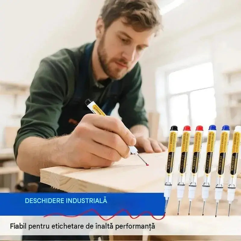 💯 10 bucăți ⚽ Markere precise pe bază de ulei, cu uscare rapidă