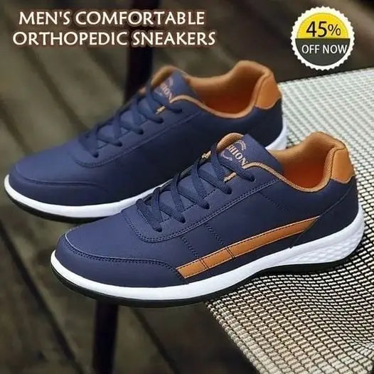 ✨Ultima zi de promoție✨【38-48】Pantofi sport bărbătești din piele, comozi, model nou 2025