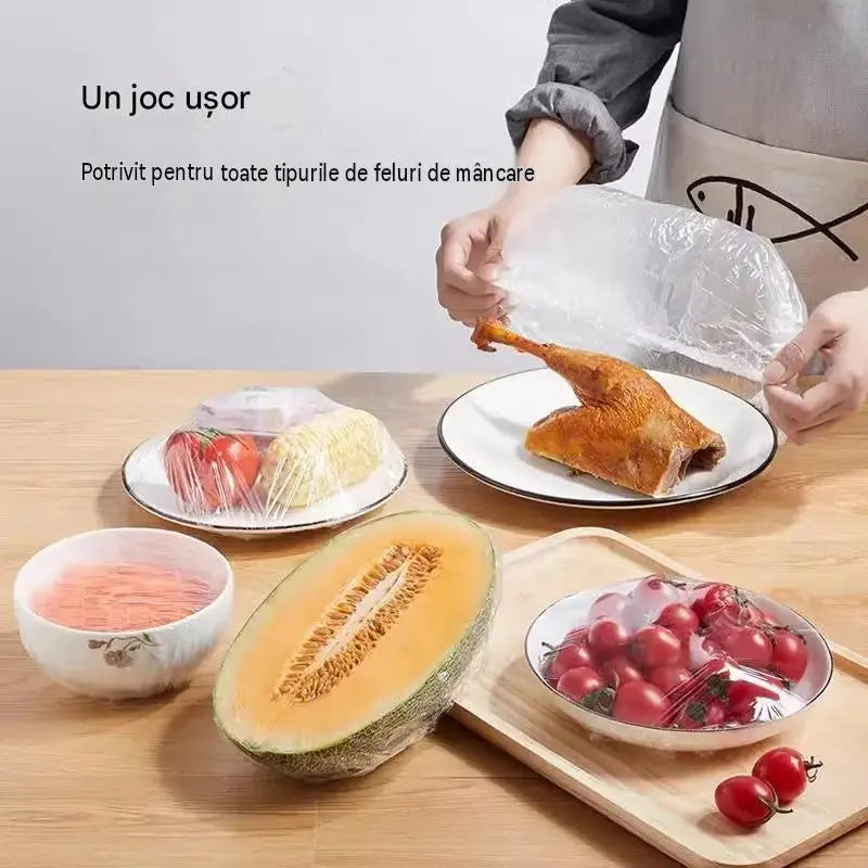 🔥【Ofertă specială pentru ultima zi: reducere de 50%】✨500 de folii de plastic reutilizabile, flexibile, adecvate pentru alimente