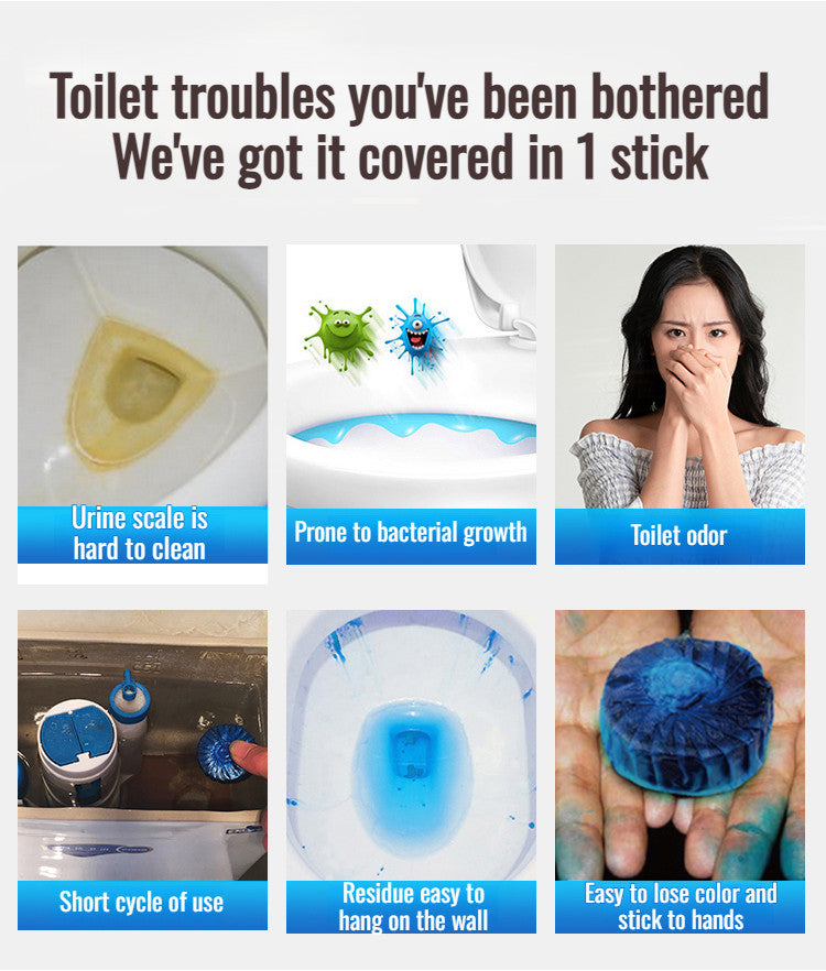 🚽🌟【Kúpte 3 a získajte 3 zadarmo】Automatická prútika na čistenie toaliet, dezodoračný nástroj