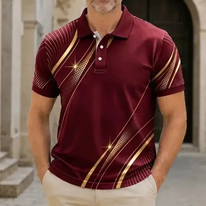 👔Tricou polo cu mânecă scurtă pentru bărbați, nou✨