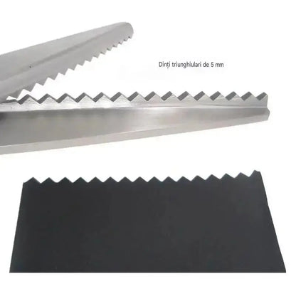 🔥Cumpără 1, primești 1 gratuit✂️ Foarfece profesionale cu dinți zimțați‑foarfece ascuțite cu zimți pentru țesături