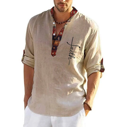 💥【40-100kg】Tricou bărbătesc din bumbac cu decolteu în V, mărimi mari