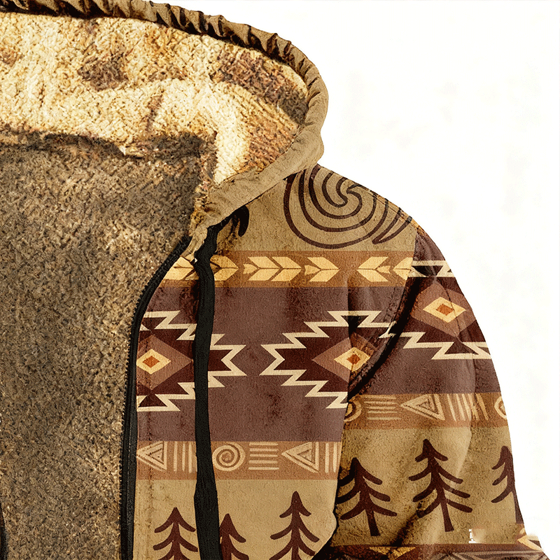 【Polovičná cena na jeseň a zimu】Pánska jesenná a zimná bunda, vysokokvalitný voľný štýl, hrubý plyš, teplá a pohodlná