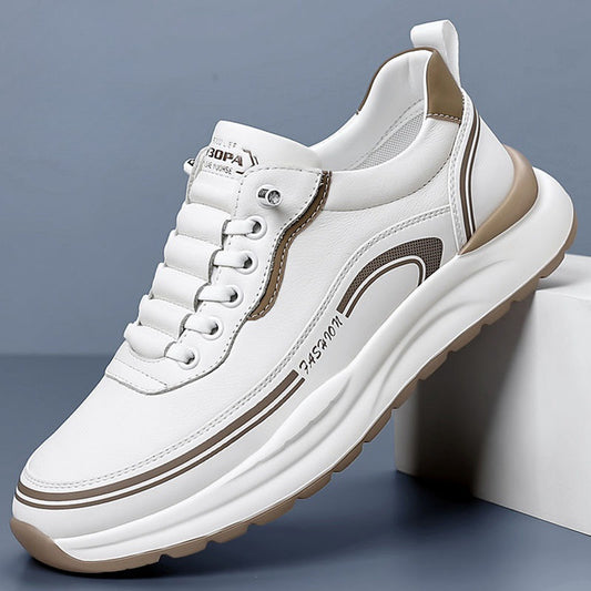 👞👞【39-45】 2025 Pantofi sport din piele rezistentă la apă și murdărie, cu talpă moale pentru confort maxim