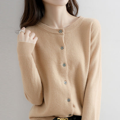 🔥💥【40–80 kg】Cardigan din tricot cu amestec de cașmir (Toamnă/Iarnă 2026) – elegant și versatil – disponibil cu plata la livrare