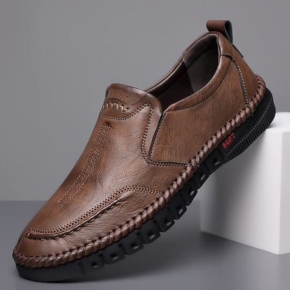 🏆👞【39-44】2026 pantofi sport casual pentru bărbați, din piele naturală, cu talpă moale, antiderapantă, respirabilă