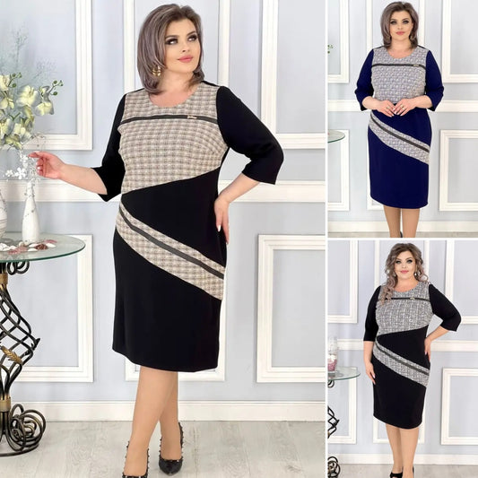 💖💖【S-5XL】]Noua rochie eleganta de inalta calitate pentru toamna si iarna  3853927
