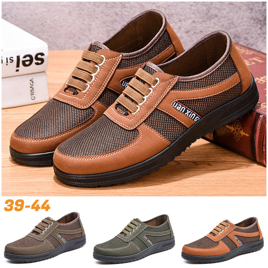 🔥💥Mega reducere de vară 👞【39-44】Pantofi casual bărbătești cu talpă moale și respirabili, model nou 2025