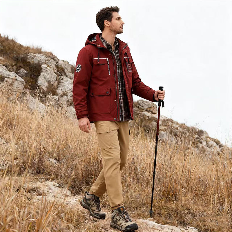 🔥Jesen/zima popust 50%【M-4XL】Topli kaput za muškarce model 2025, vetropruh i vodootporan