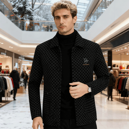 🧥【M-4XL】🔥Nowy model płaszcza casual z wełny dla mężczyzn na jesień/zimą