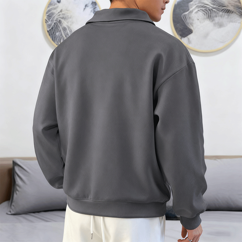 🔥🔥Nowość polowa ceny - promocja【M-3XL】Modne męskie polo z długimi rękawami na jesień i zimą