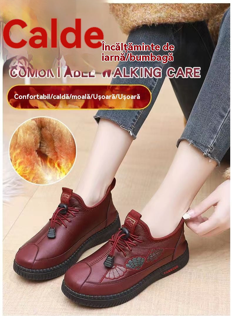 🌈Wysokiej jakości damskie obuwie⛄【rozmiary 35-41】jesienne i zimowe wygodne sneakersy, miękka podeszwa, naturalna skóra