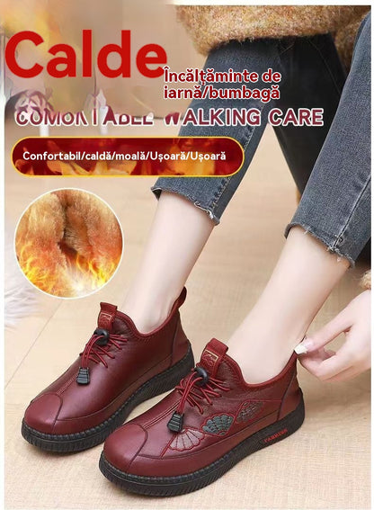 🌈Wysokiej jakości damskie obuwie⛄【rozmiary 35-41】jesienne i zimowe wygodne sneakersy, miękka podeszwa, naturalna skóra