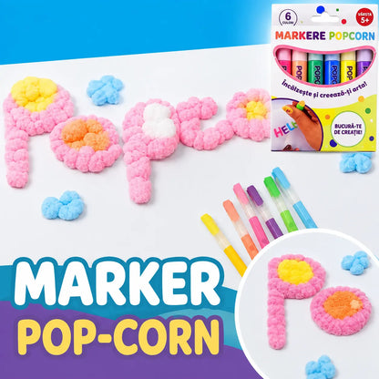 🎁【Cumpără 1, primești 1 GRATIS】Pix 3D pentru copii: desen cu bule în stil popcorn (DIY)