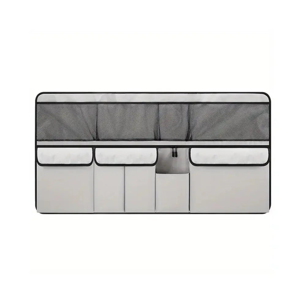 🚗📦 Organizator suspendat pentru portbagaj – dimensiuni 105 × 51 cm, eliberează spațiul de pe podeaua portbagajului, compatibil cu SUV-uri și mașini de familie, disponibil în negru și gri