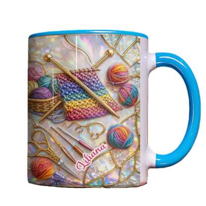 🧵☕【Limitovaná akcia 50% zľava】Šálka s motívom šitia – perfektný darček pre kreatívnych ľudí, ktorí radi šijú