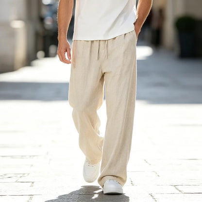 🔥【Cumpără 1 Primești 1 Gratuit】Pantaloni casual confortabili de vară, confecționați din bumbac și in