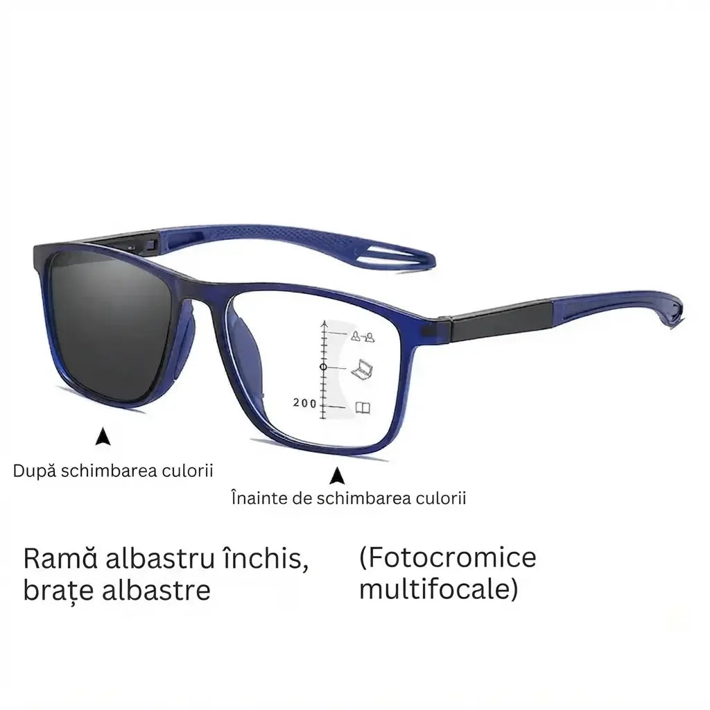 🕶️ Ochelari de citit fotocromici, ultraușori și de înaltă definiție, concepuți special pentru persoanele în vârstă.