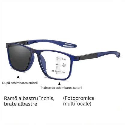 🕶️ Ochelari de citit fotocromici, ultraușori și de înaltă definiție, concepuți special pentru persoanele în vârstă.