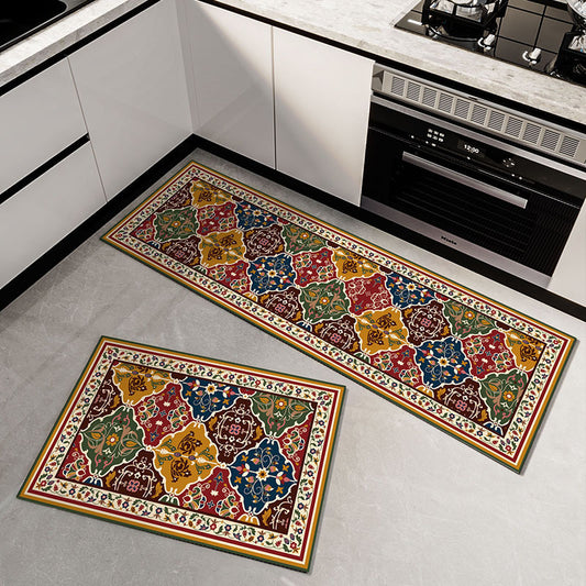 🛒Compre uno y llévese otro gratis👉【40*60+40*120cm】Comúnmente usado en casa🔥Alfombra súper absorbente【2 piezas】