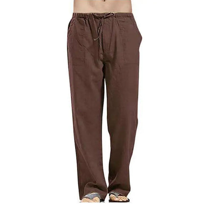 💥👖 Pantaloni casual pentru bărbați, confecționați din bumbac de înaltă calitate, moi și respirabili