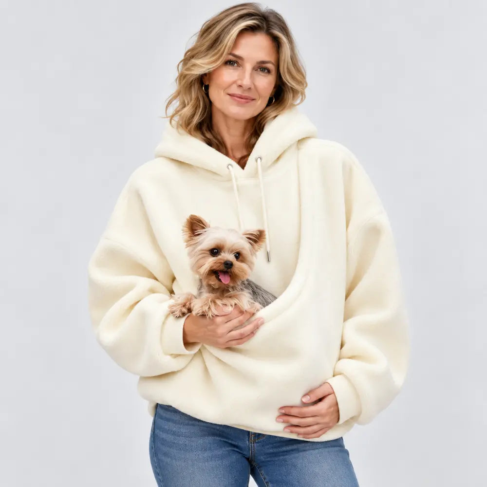 🐶 Îmbracă acest hanorac și ia-ți animalul de companie cu tine oriunde mergi! 🐶❤️🔥