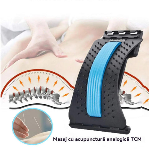 【Cumpără 1 primești 1 gratis】Targă lombară pentru masaj cu acupunctură magnetică pentru terapie magnetică