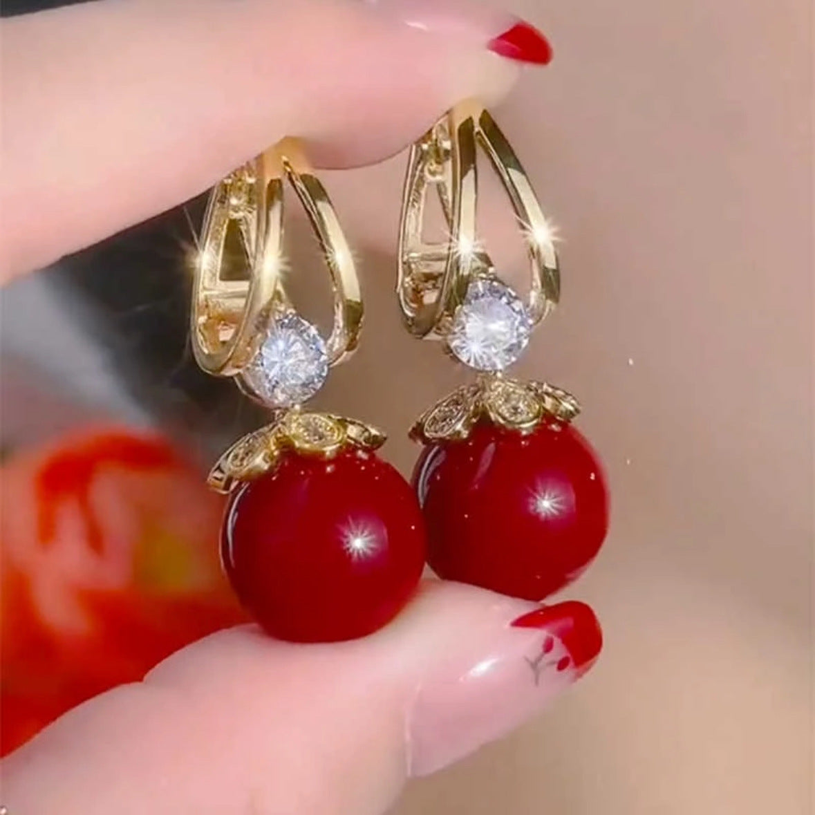 💋【50%OFF】 Pendientes de plata con perlas de lujo francés de nuevo estilo 2026