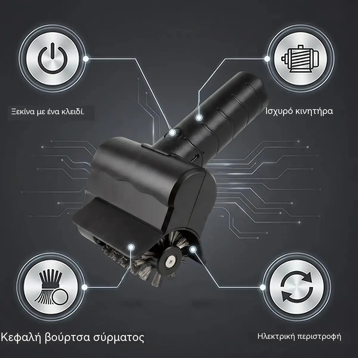 🔋🧹 Perie electrică fără fir pentru curățarea grătarului – baterie cu litiu, multifuncțională și ușor de utilizat 🔥🍖