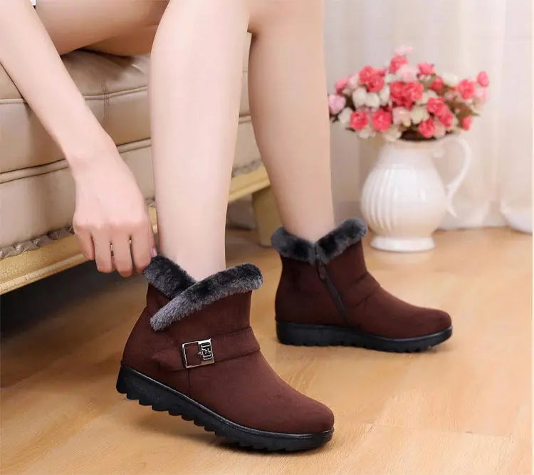 👢 Reducere de 50% 🔥【35-43】Cizme de damă noi și elegante, cu finisaj antiderapant, pentru toamnă/iarnă 2026, rezistente la ploaie și zăpadă.