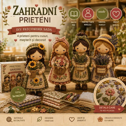 🎁Ultima zi: Profită de reducerea de 49%! 🧵 Set miniatural de patchwork din seria Miniature World