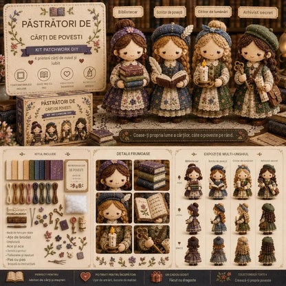 🎁Ultima zi: Profită de reducerea de 49%! 🧵 Set miniatural de patchwork din seria Miniature World