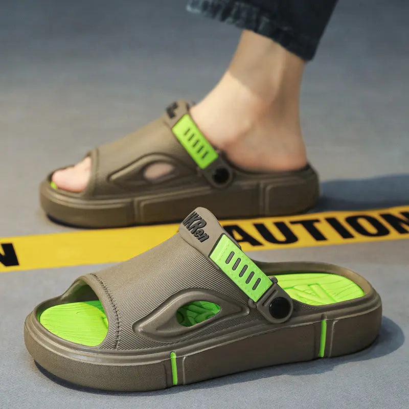 🌟🌊【Reducere 50% pentru o perioadă limitată】Sandale de plajă confortabile, mărime mare, pantofi sport antiderapanți