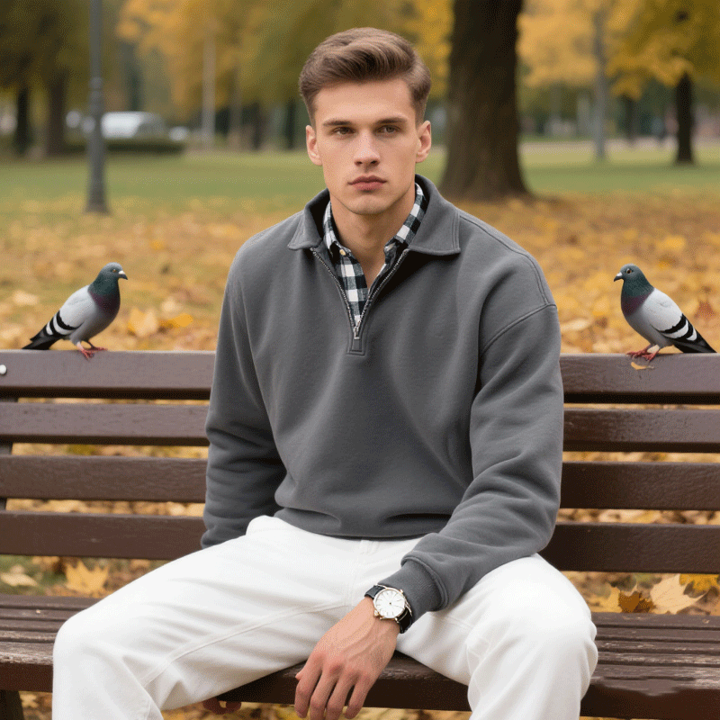 🔥🔥Nowość polowa ceny - promocja【M-3XL】Modne męskie polo z długimi rękawami na jesień i zimą