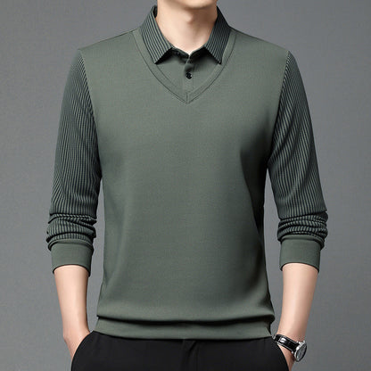 🔥Pory jesienno-zimowe: polowa ceny【M-4XL】Męskie casualne koszulki POLO na jesień i zimą