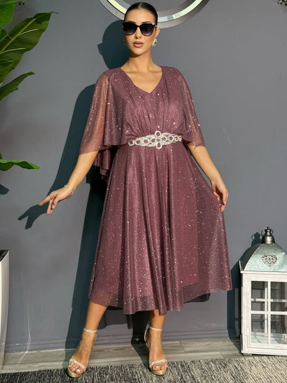 👗【S-5XL】Rochie nouă la modă, design clasic, elegantă și simplă