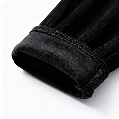 🔥【Compre uno y llévese otro gratis】 👖Nuevos pantalones casuales de terciopelo con perneras anchas, muy cómodos de usar.