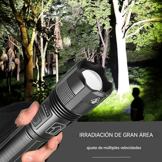 【⚡Oferta por tiempo limitado 50%】Linterna recargable por USB de alta potencia