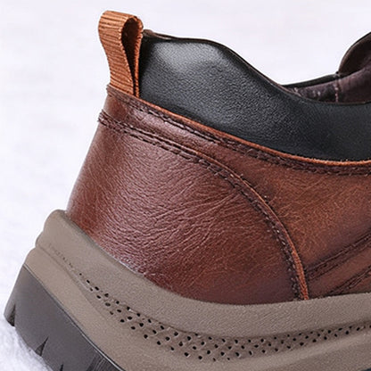 🔥 Нов продукт на половина цена 【39-48】 Мъжки обувки 2025 есен-зима нови мъжки модни кожени обувки