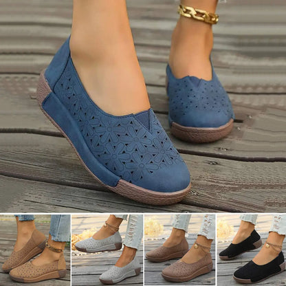 ✨【35-43】2026 Noua sandale Retro Hollow pentru femei cu talpă moale