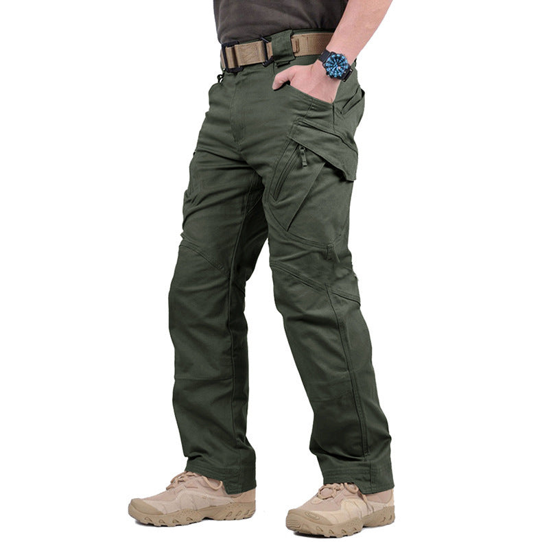 🔥Bestseller🔥【S-5XL】Pantaloni tactici cargo pentru bărbați, cu model camuflaj și buzunare