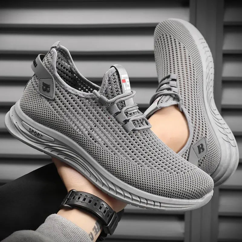 🔥👟【39-44】Pantofi de bărbați casual confortabili, respirabili, din plasă, anti-alunecare, la modă