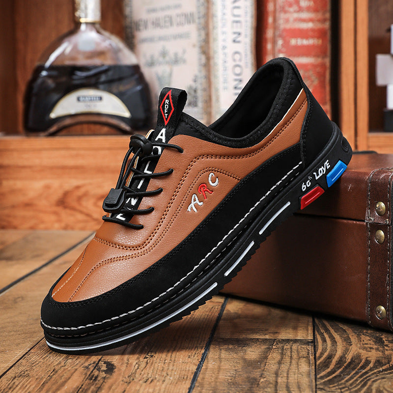 💯🔥【39–48】Ανδρικά casual επαγγελματικά δερμάτινα παπούτσια – αδιάβροχα, ανθεκτικά σε λεκέδες, με μαλακή σόλα, εξαιρετικά άνετη εμπειρία χρήσης