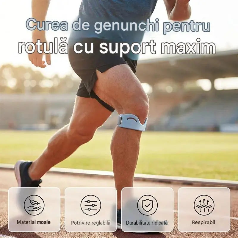 【Cumpără o pereche și primești încă una GRATIS】4 perechi la doar 149 RON 🩺 Bandă sport pentru genunchi 👉 Genunchiul are nevoie de timp. Această bandă îi oferă sprijinul necesar