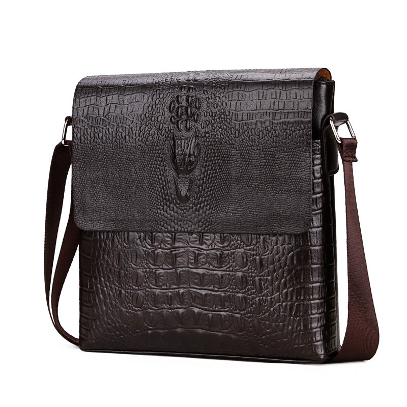 💼【Reducere 50%】🐊 Îmbunătățiți-vă drumul cu această geantă de umăr elegantă din piele naturală de crocodil.